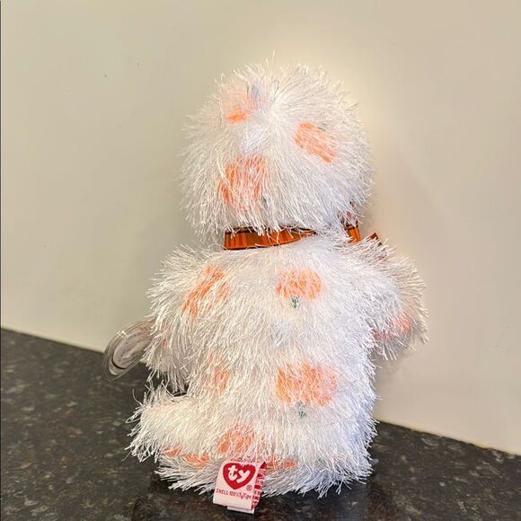 Ty Beanie Baby SCREAMERS  (Punkies 2005) The Ghost, Swing Tag, & RETIRED - Picture 4 of 10